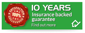 10-year insurance backed guarantee on cladding, fascia, soffit, and guttering installation in Kent